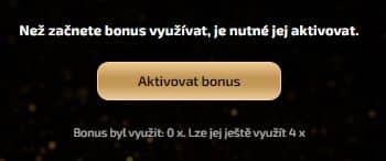 Aktivace bonusu Magic Planet