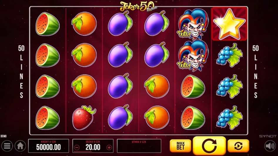 Joker 50 Deluxe od SYNOT Games