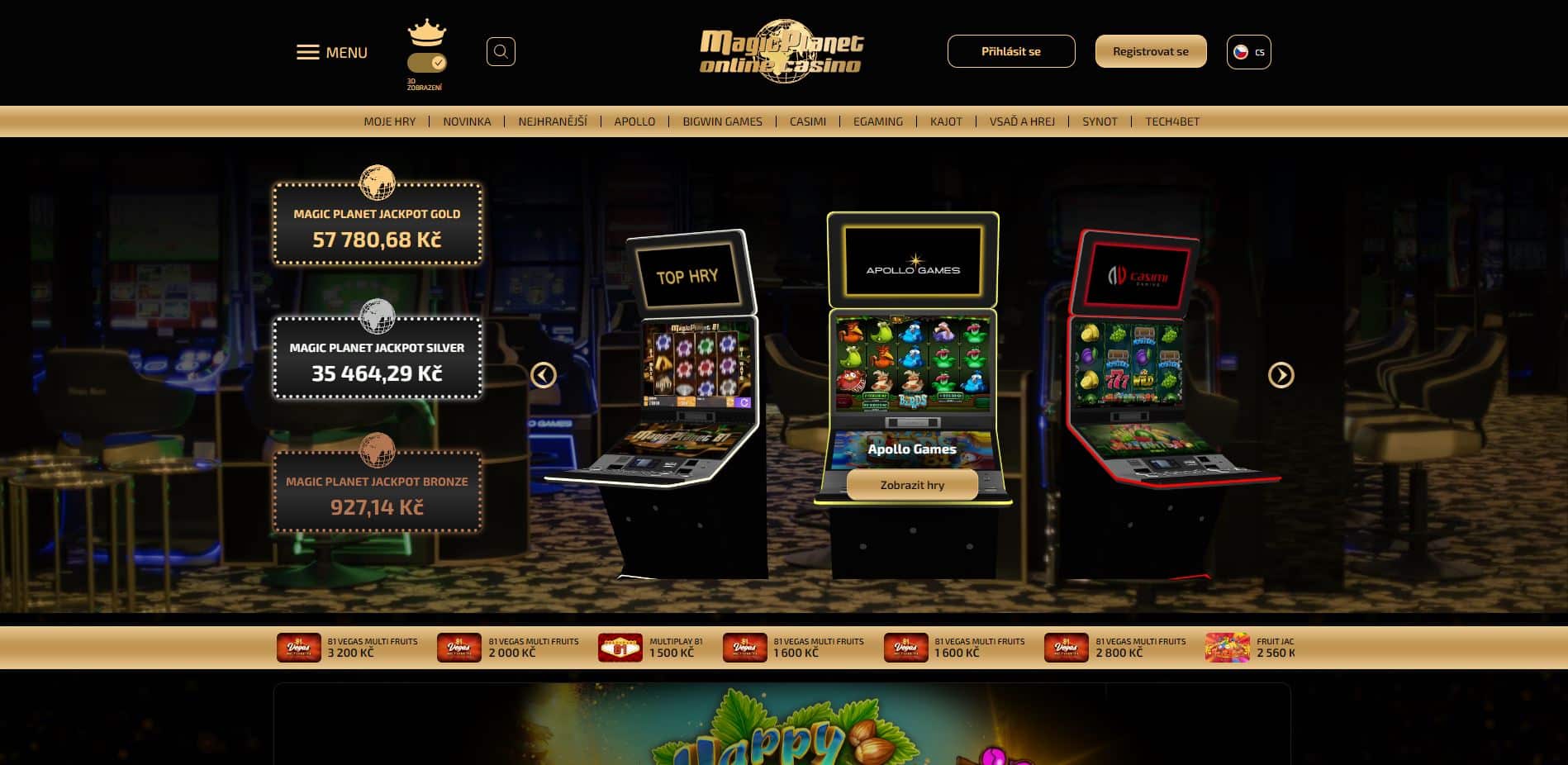Magic Planet casino