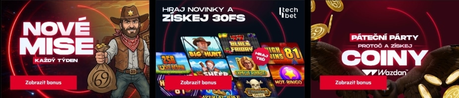 Pravidelné akce casina 69Games