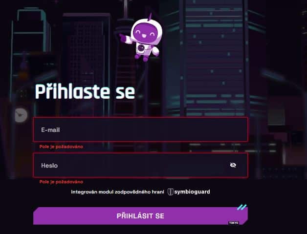 Tokyo casino přihlášení