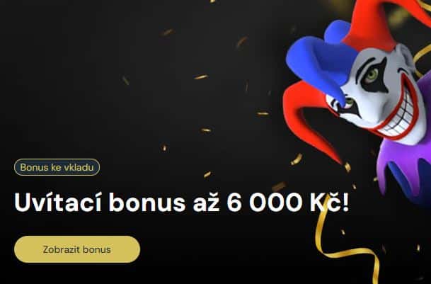 Uvítací bonus až 6 00 Kč na Vsaď a Hrej