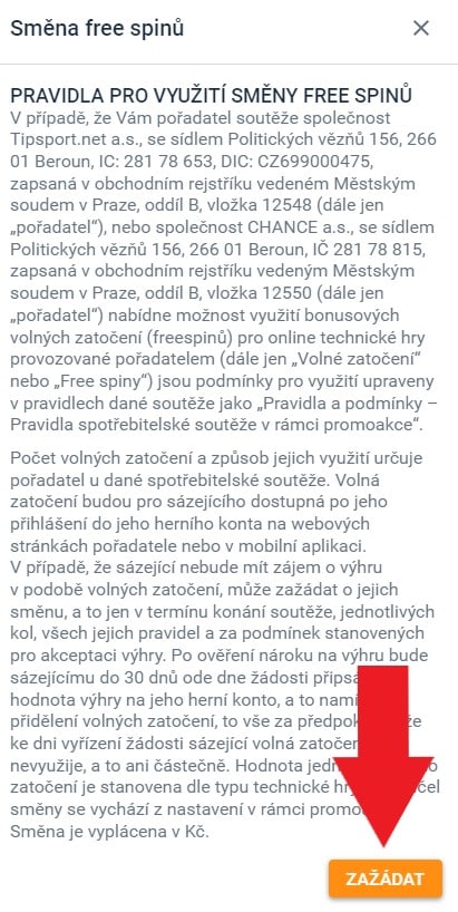 směna free spinů akce putování za zvířaty ve vegas tipsport chance