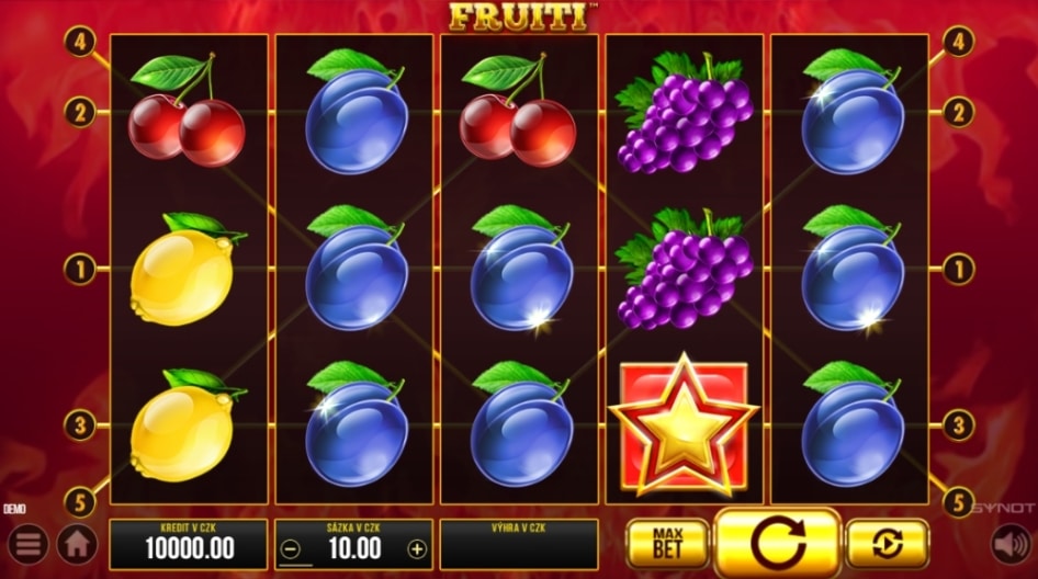 Fruiti od SYNOT Games