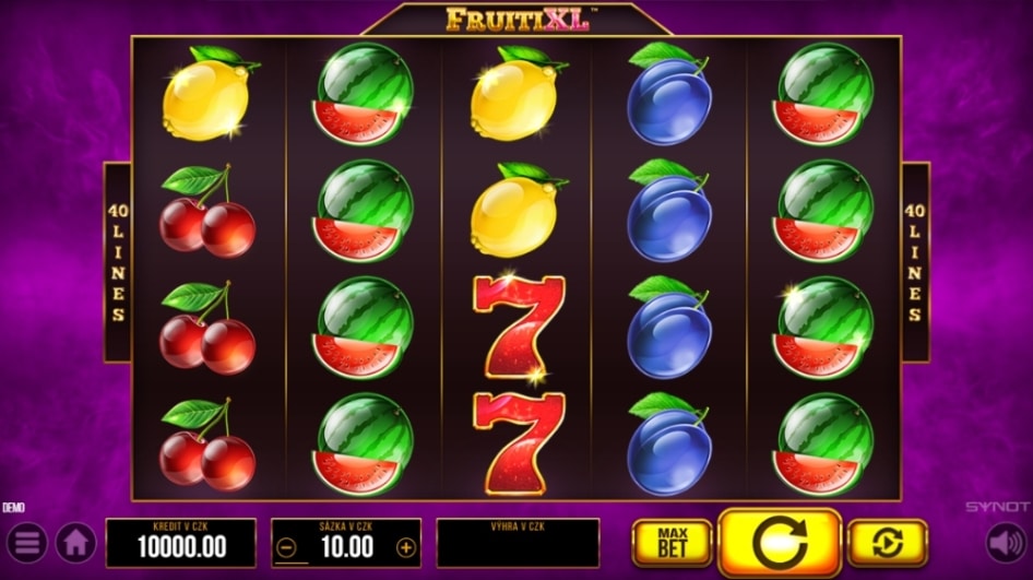 Fruiti XL od SYNOT Games
