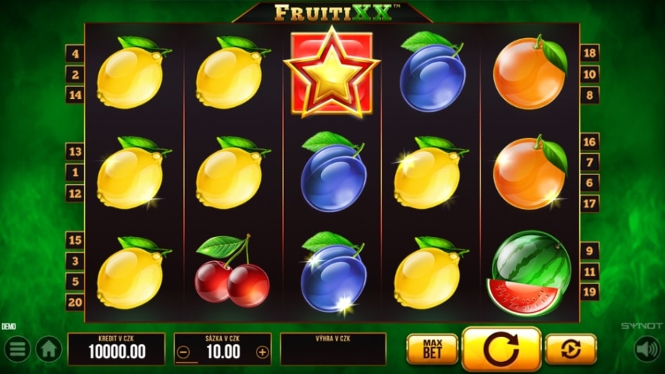 Fruiti XX od SYNOT Games