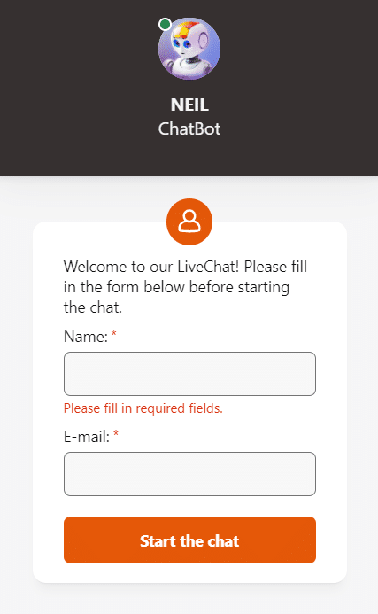 Chat v Nine Casinu