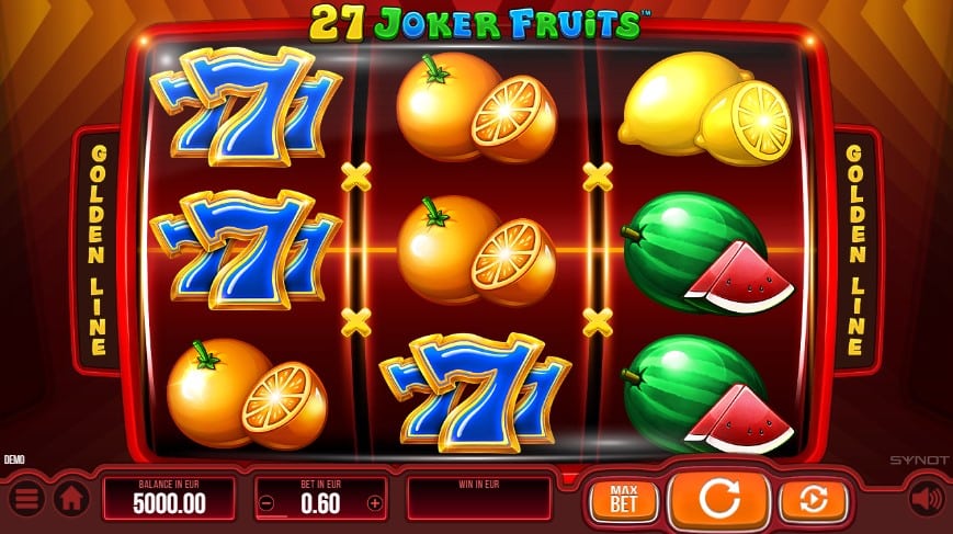 27 joker fruits merkur