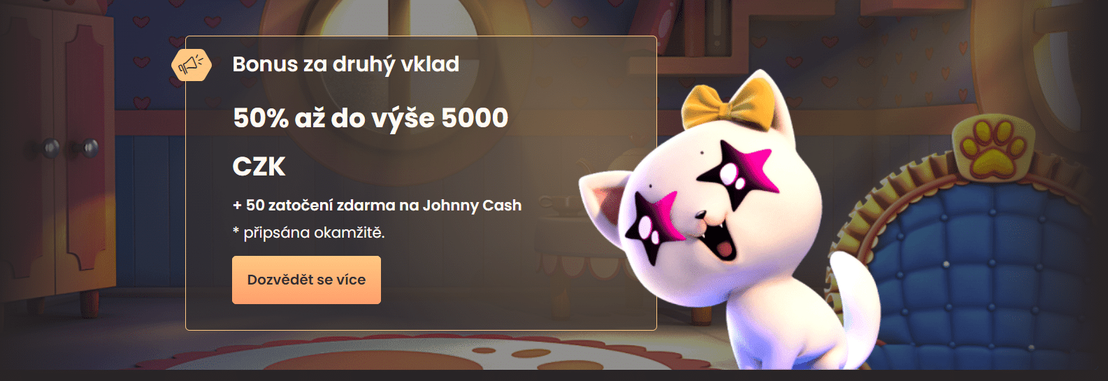 50 % vkladový bonus k druhému vkladu v National Casinu