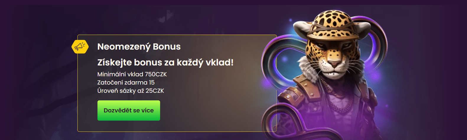 Bizzo Casino neomezený bonus