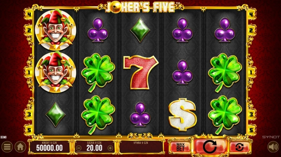 Joker's Five od SYNOT Games