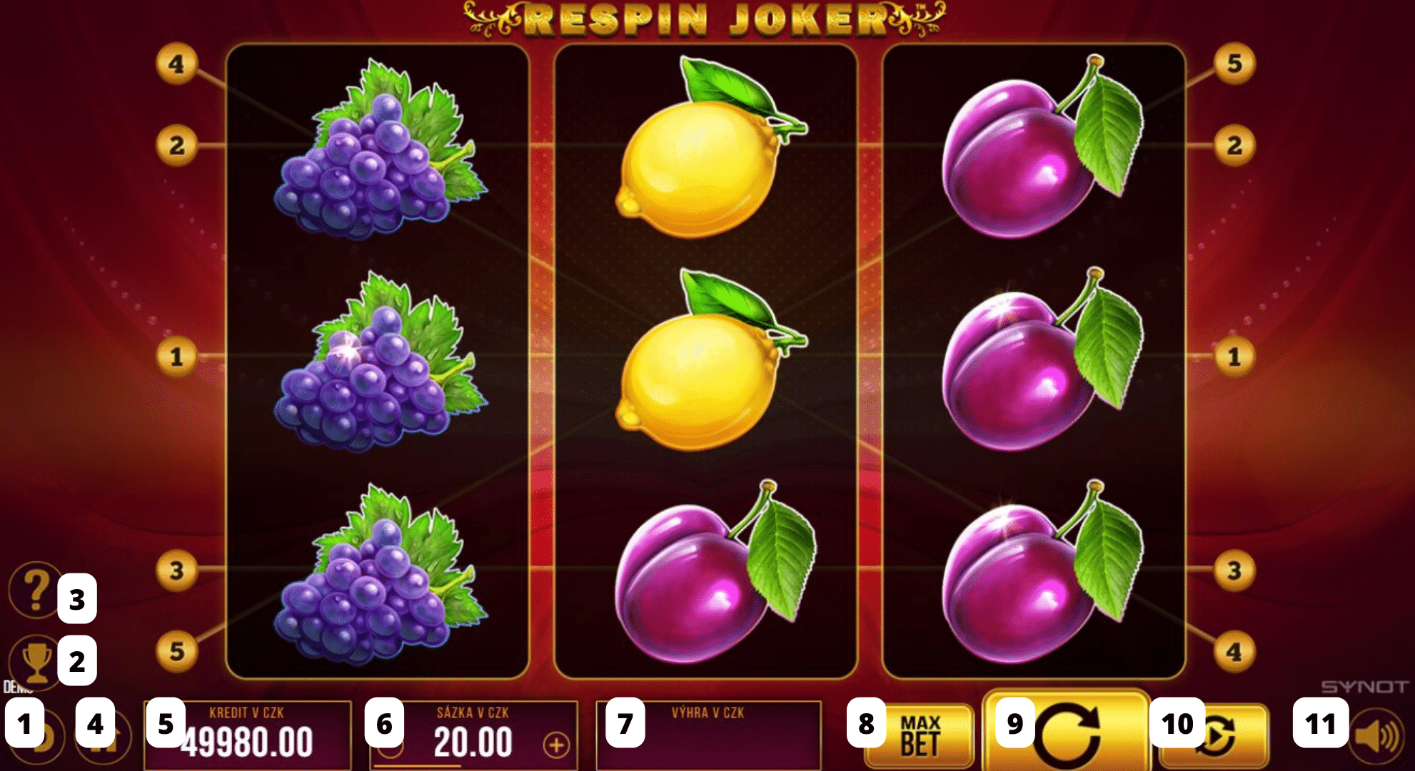 Respin Joker online automat