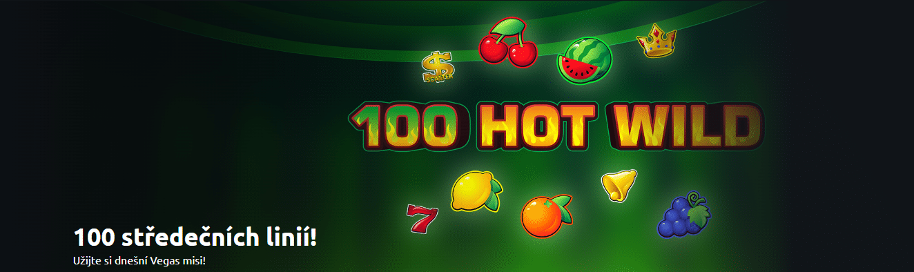 Akce na automat 100 Hot Wild v Betanu