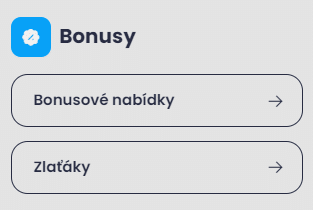 Tlačítko zlaťáků eCasino.cz