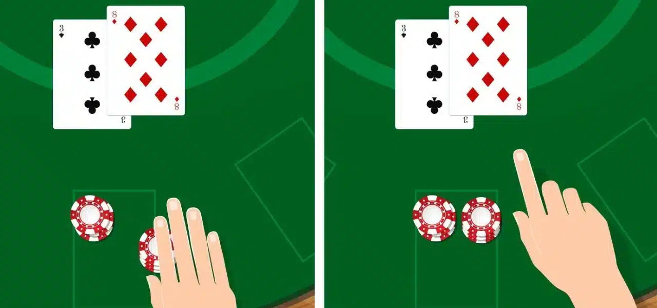 blackjack double