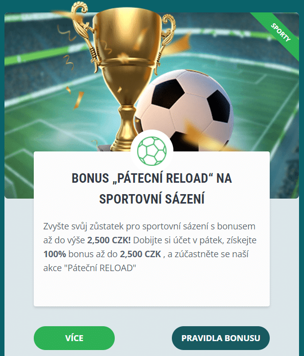 Rebuy bonusy v 22Bet