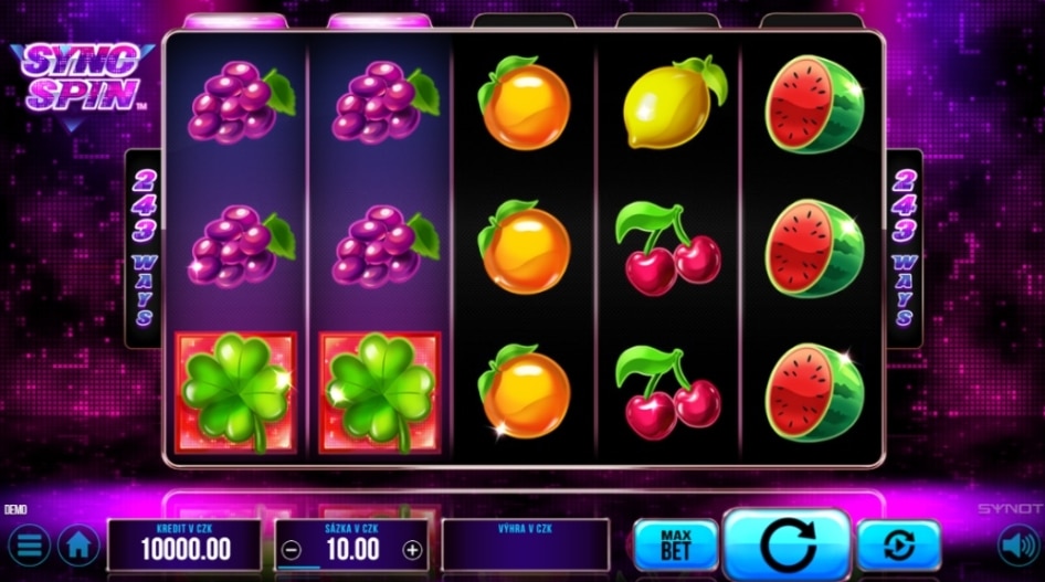 Sync Spin od SYNOT Games