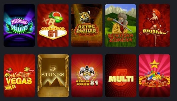 TOP 10 her v Grandwin casinu