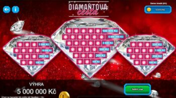 Ukázka nesetřeného online losu Diamantová cesta od Fortuny
