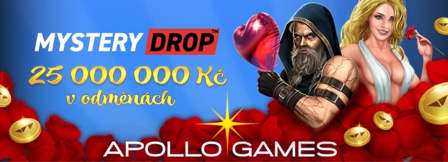 Akce Wazdan Love the Mystery Drop u Apolla