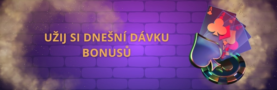 Dávka bonusů v Herně u Dědka