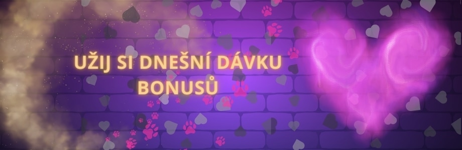 Dávka bonusů v Herně U Dědka