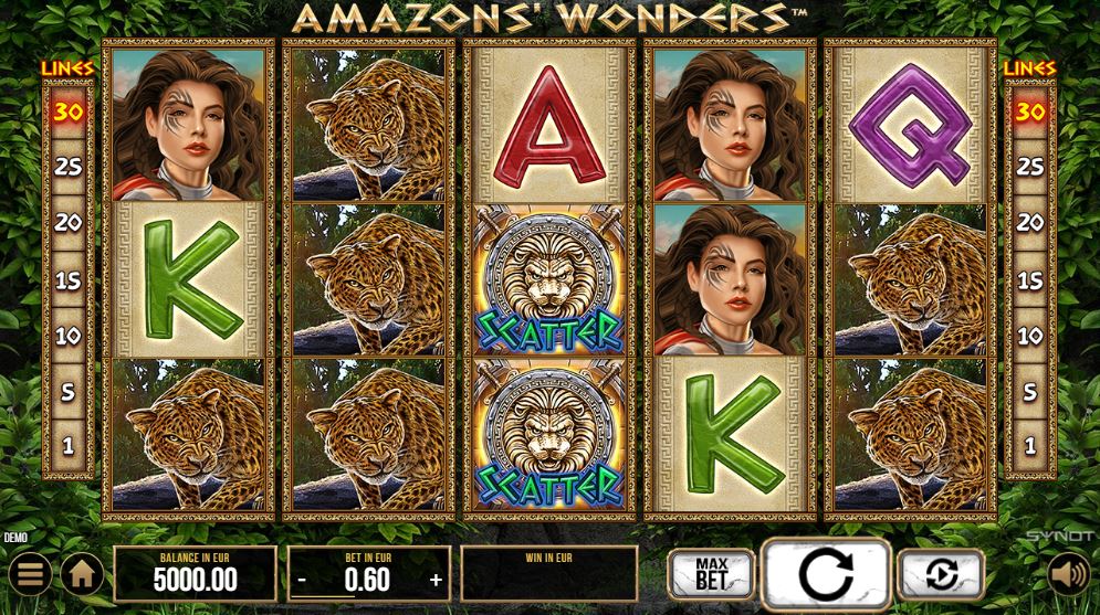 Hra Amazons´ Wonders od výrobce Synot Games