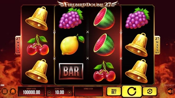 Hra Firebird Double 27 od SYNOT Games