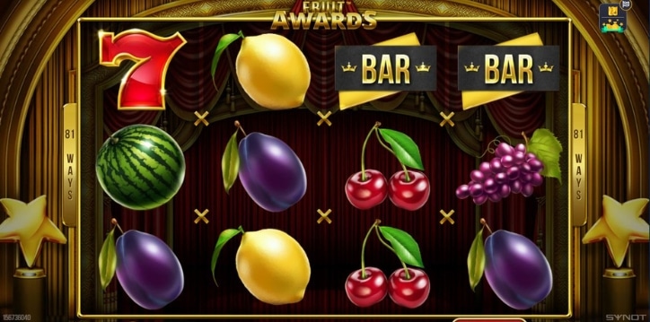 Hra Fruit Awards od výrobce SYNOT Games