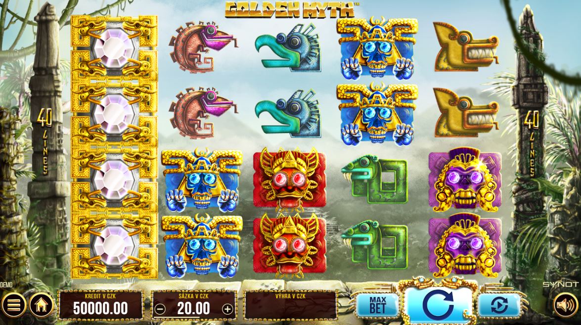 Hra Golden Myth od výrobce SYNOT Games