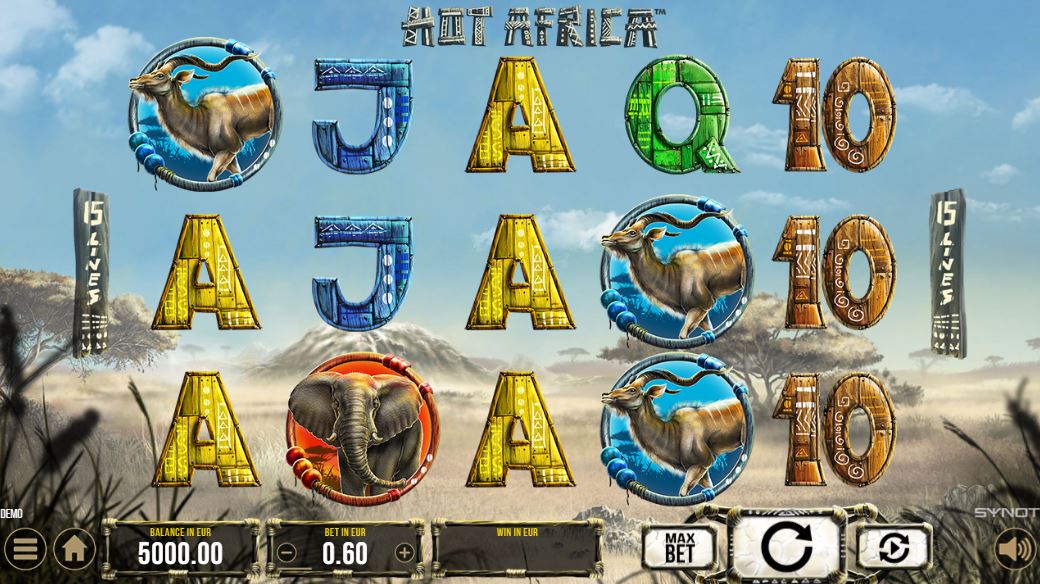 Hra Hot Africa od výrobce Synot Games