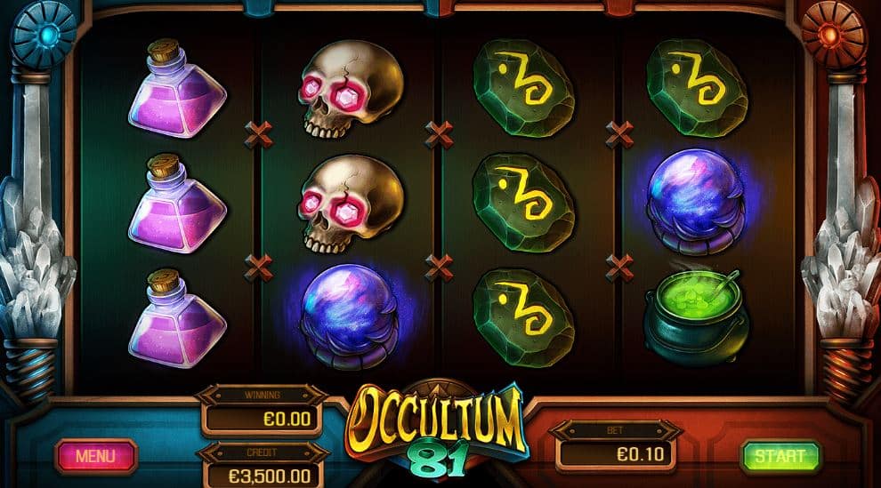 Hra Occultum 81 od výrobce Apollo Games
