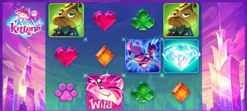 Hra Rich Kittens od výrobce Apollo Games