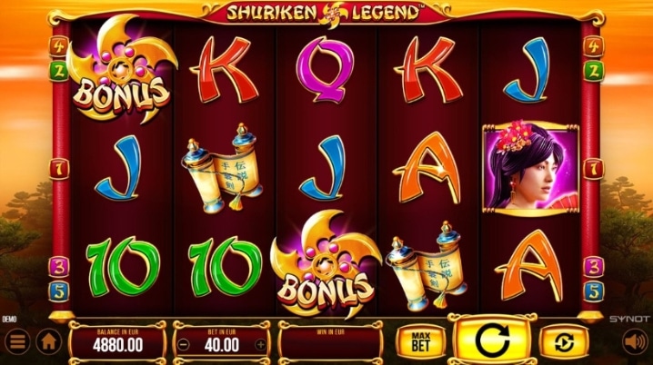 Hra Shuriken Legend od SYNOT Games