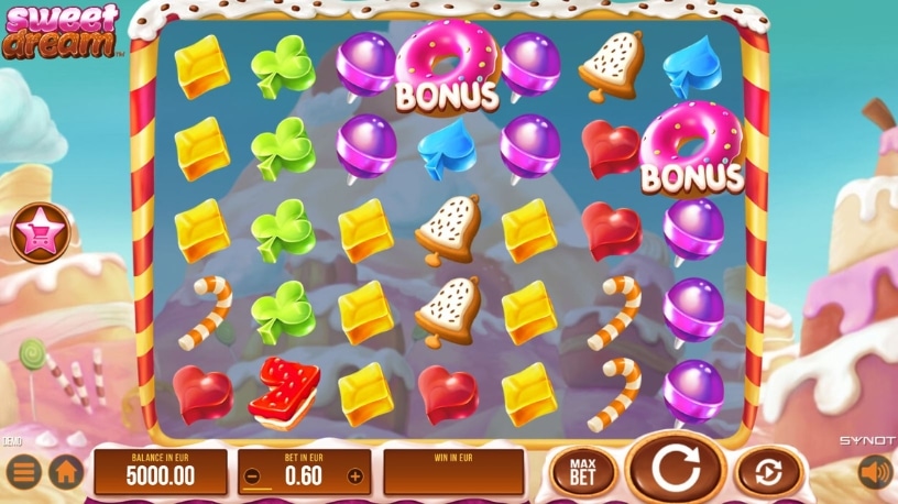 Hra Sweet Dream od výrobce SYNOT Games