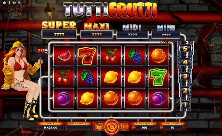 Hra Tutti Frutti od Kajotu u Betana