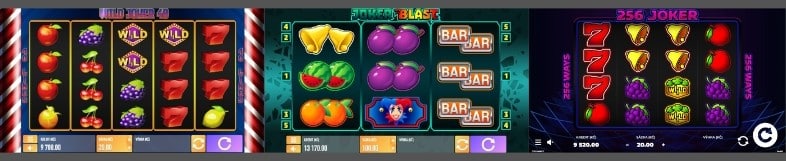 Hry Wild Joker 40, Joker Blast, 256 Joker