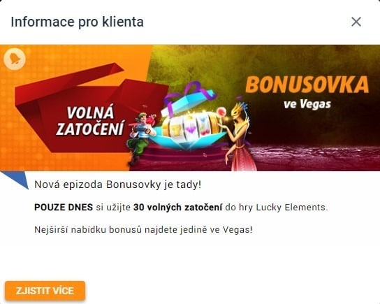 Návod na akci po přihlášení tipsport a Chance