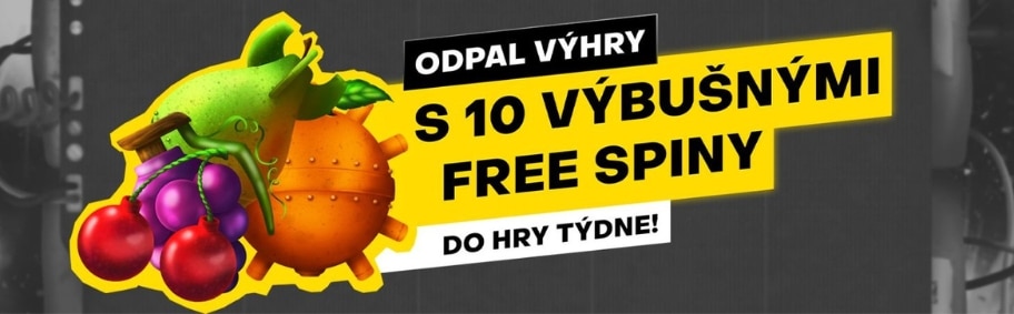 Výbušné otočky bez podmínek v casinu Fortuna
