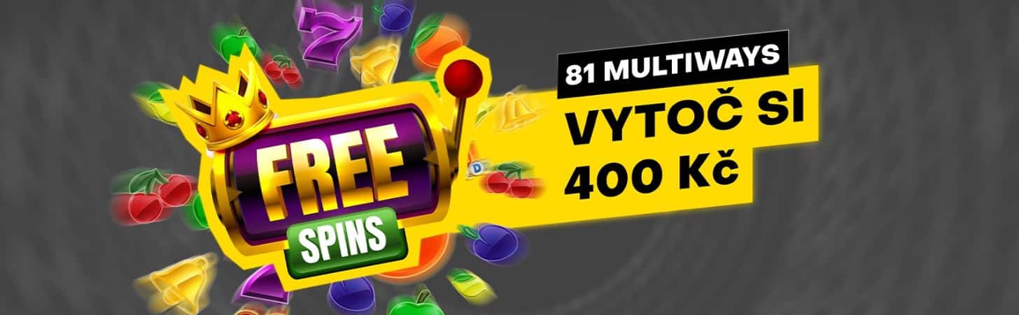 200 free spinů v casinu Fortuna