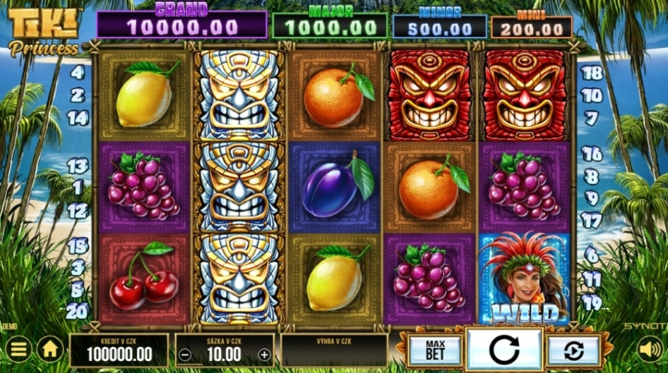 Tiki Princess od SYNOT Games