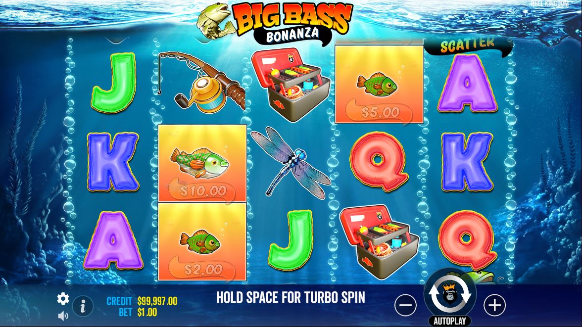 Big Bass Bonanza od Pragmatic Play