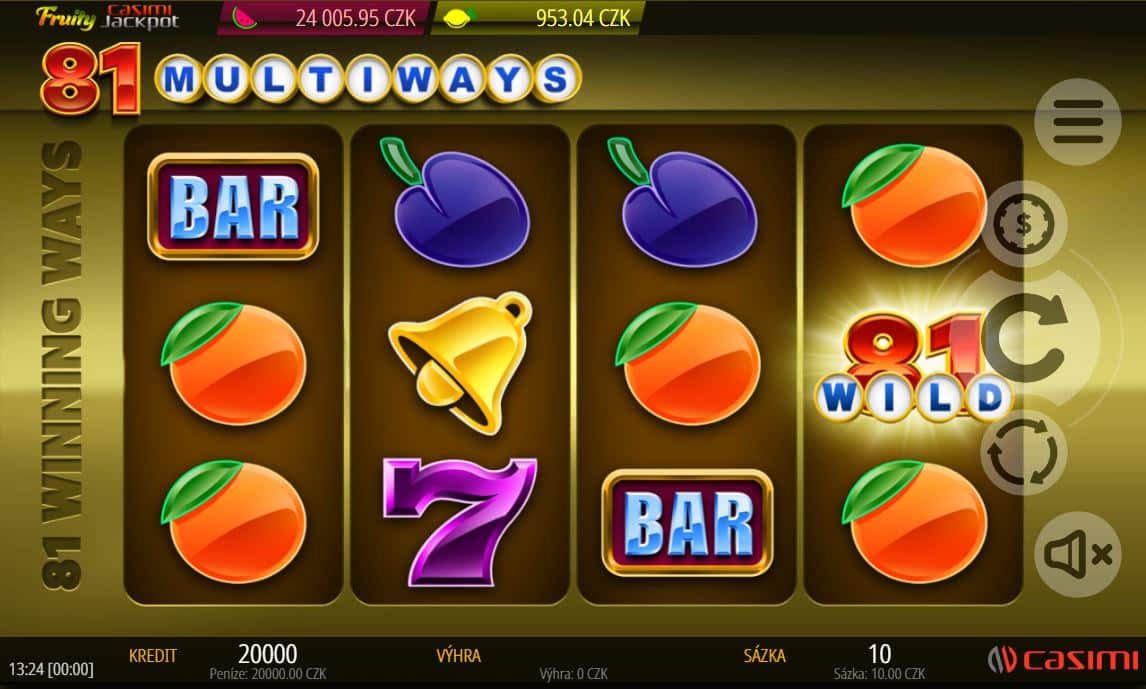 Hra 81 Multiways od výrobce Casimi Gaming