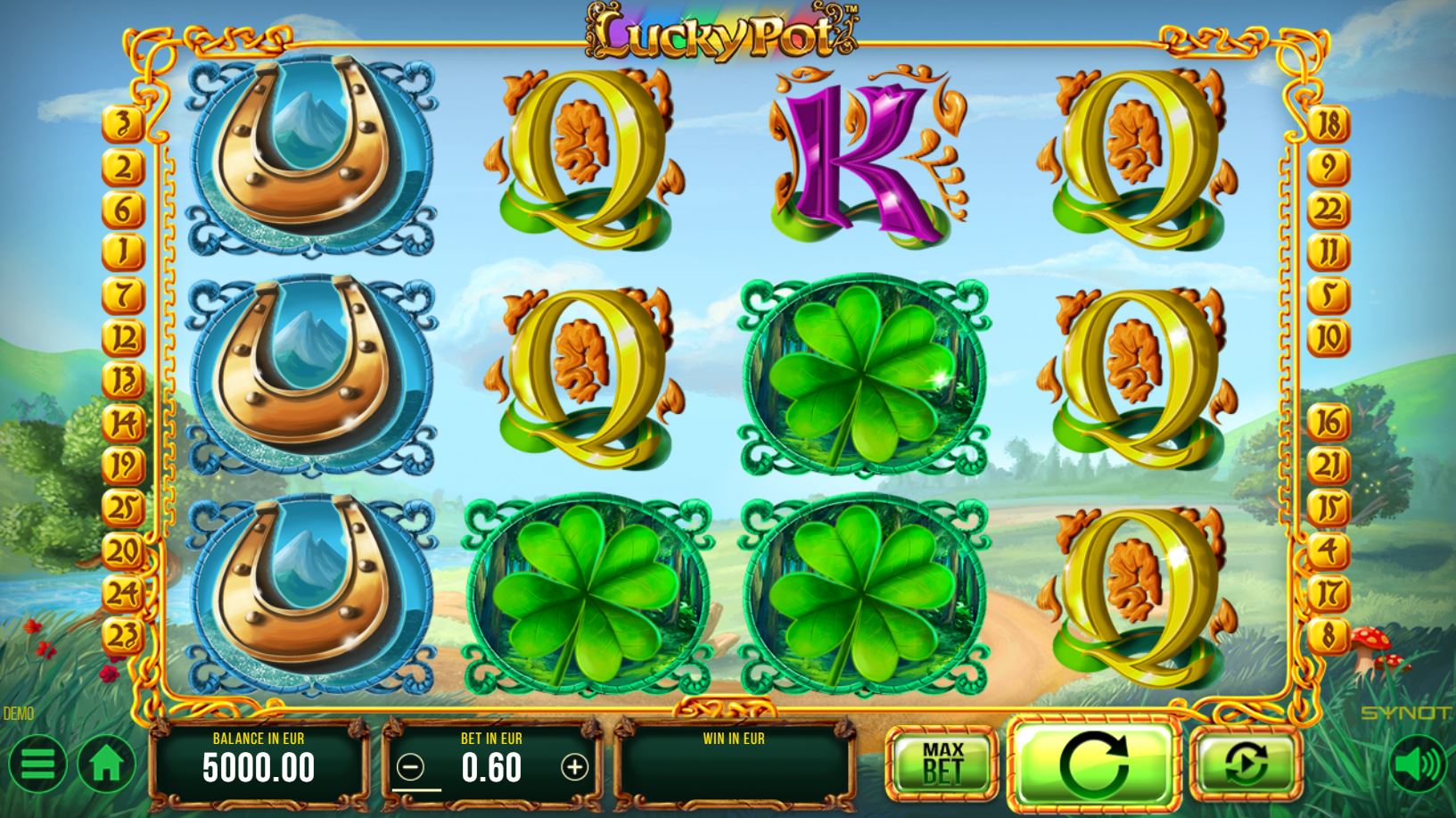 Hra Lucky Pot od SYNOT Games