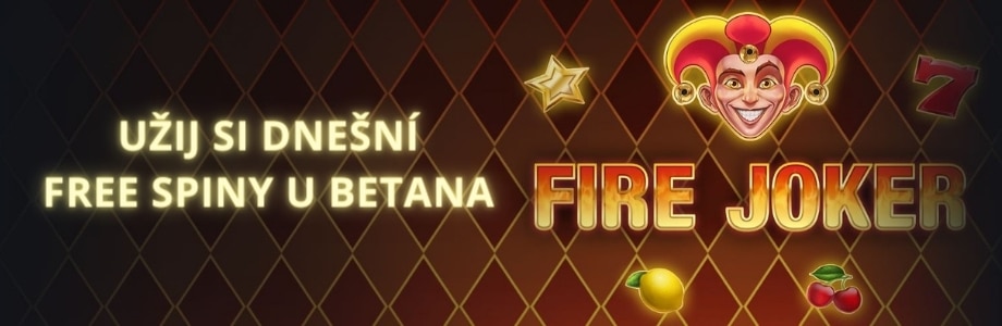Ohnivé free spiny v casinu Betano