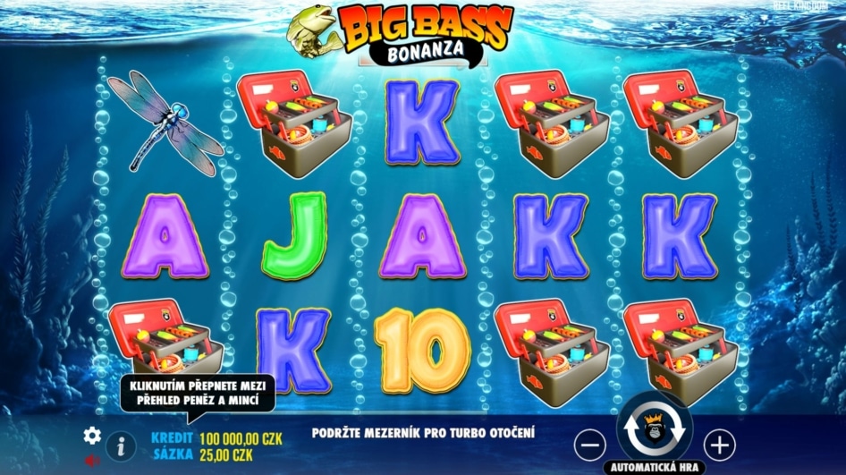 Big Bass Bonanza od Pragmatic Play