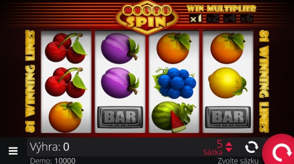 Multi Spin od eGaming