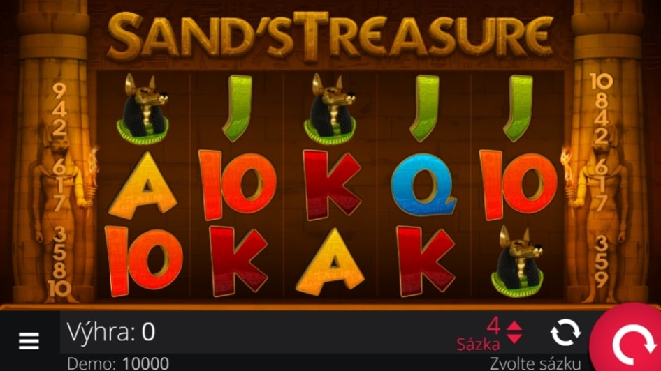 Sand´s Treasure od eGaming