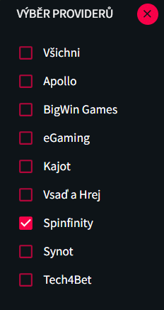 Výrobci automatů v Bonver casinu