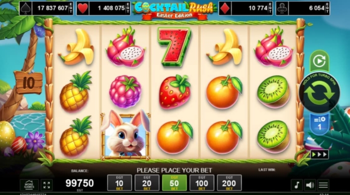 Hra Cocktail Rush od Amusnetu